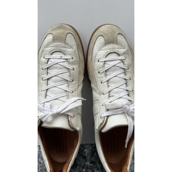 Reproduction of Found German Military Trainers, White, Men’s Size 41 main image 10